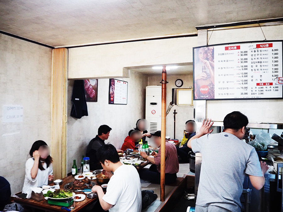 ドラマ『孤独のグルメ』韓国ロケ地の焼肉店